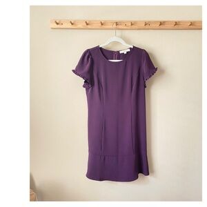 LOFT Ruffle Dress, Size 6